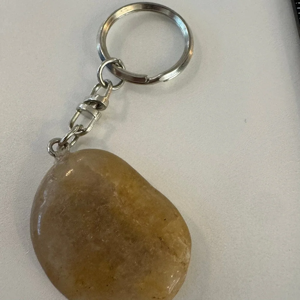 Inspirational Stone Keychain Balance‎ Zen Meditation Gift